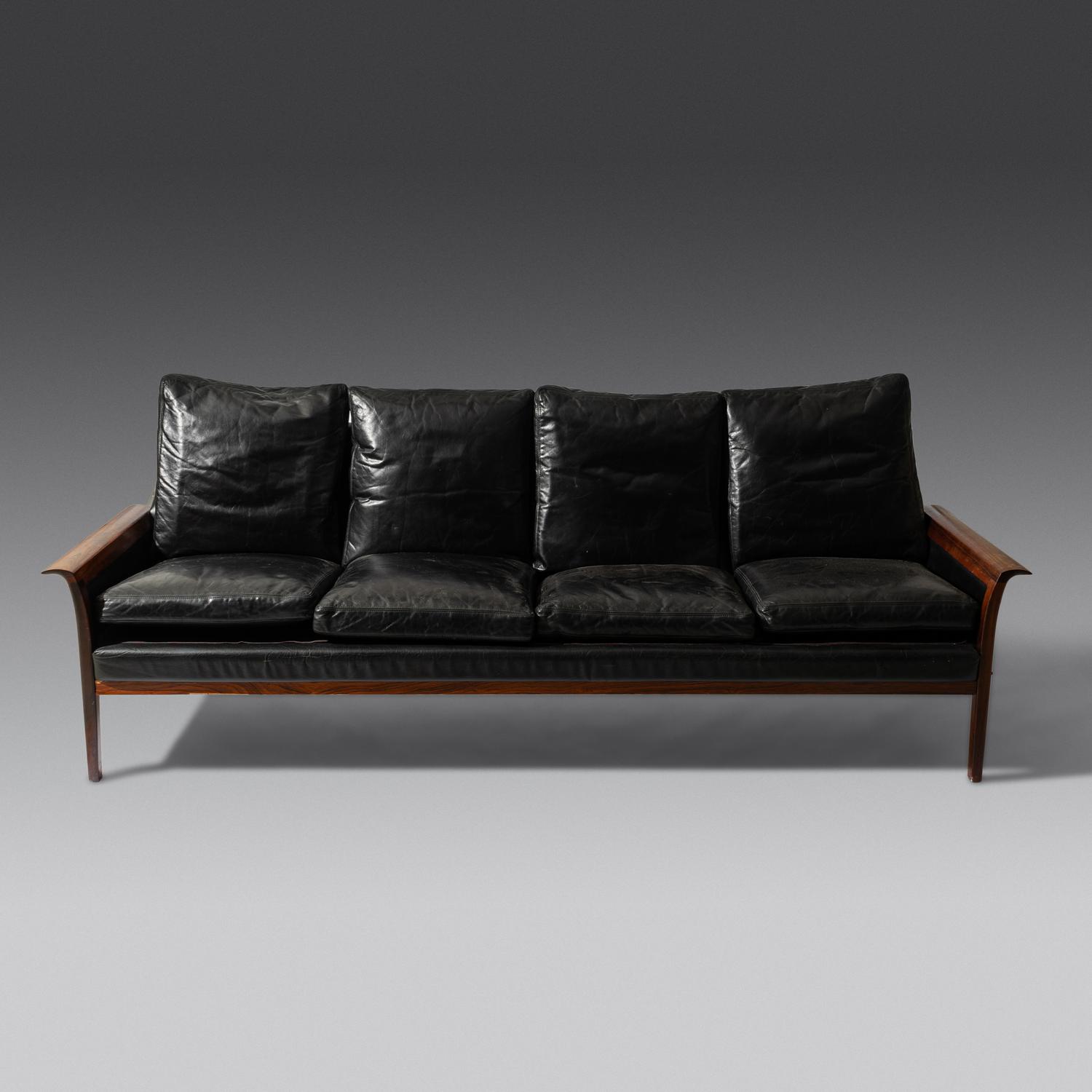 Four-seat sofa, c. 1960 Vatne Møbler, Norway