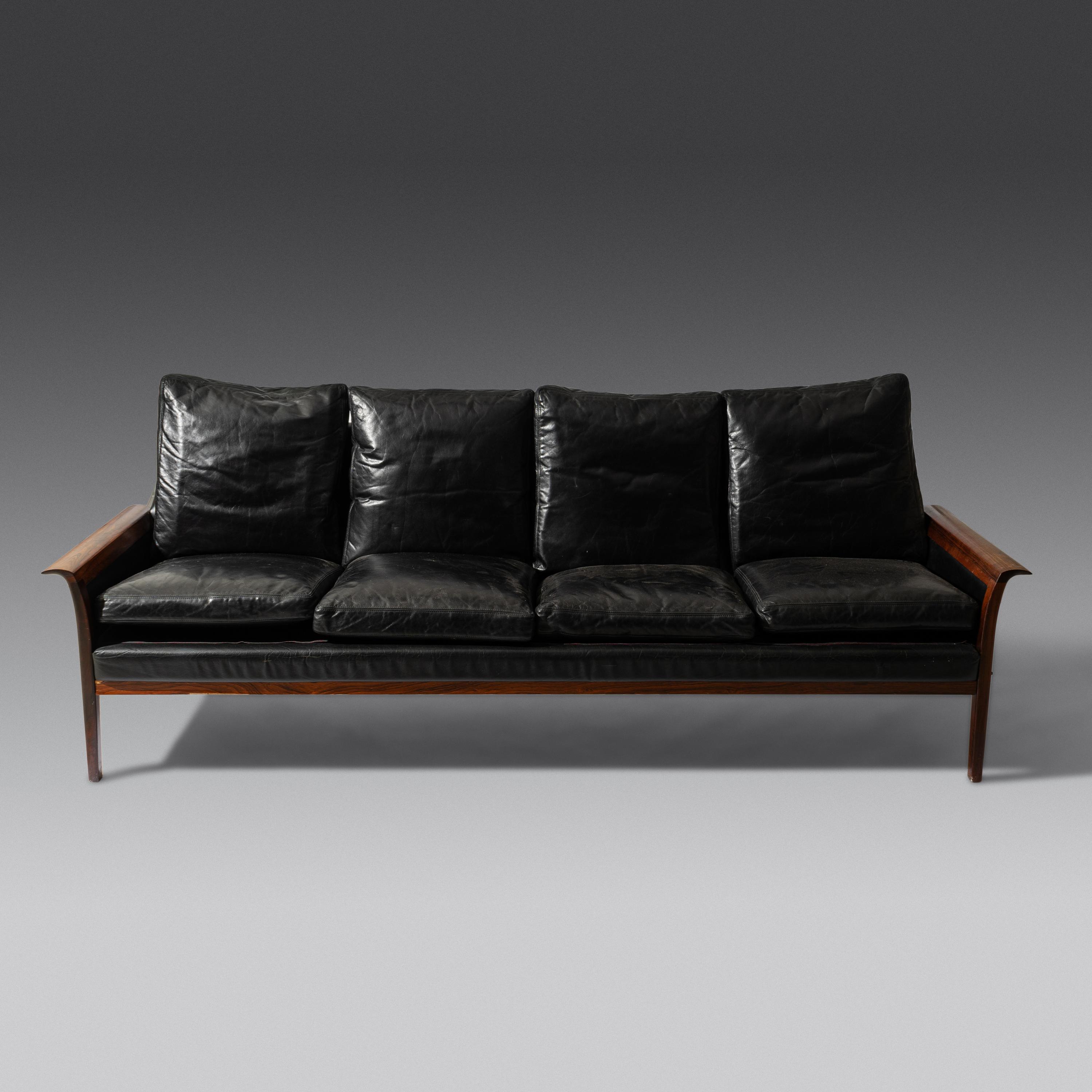 Four-seat sofa, c. 1960 Vatne Møbler, Norway