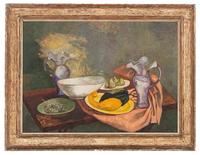 Still Life with Grapes, Pears and Gourds , 1940