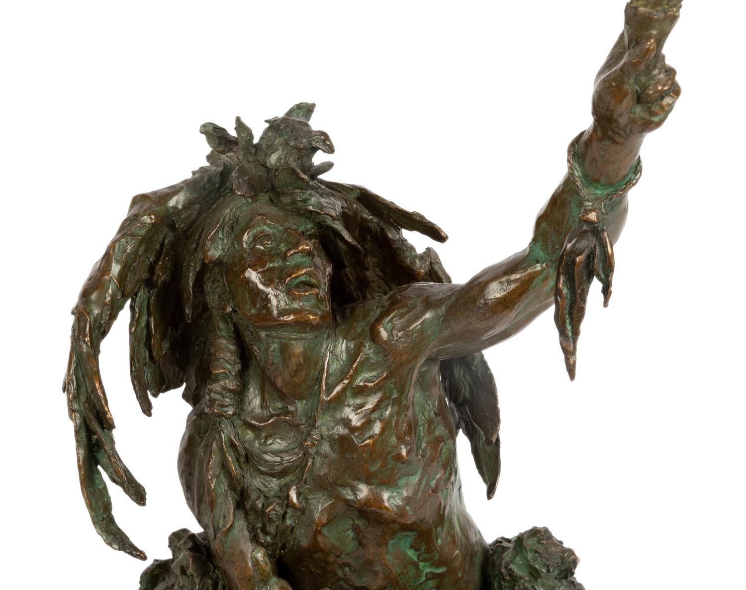 Crow Shaman, edition 9/30, 2002