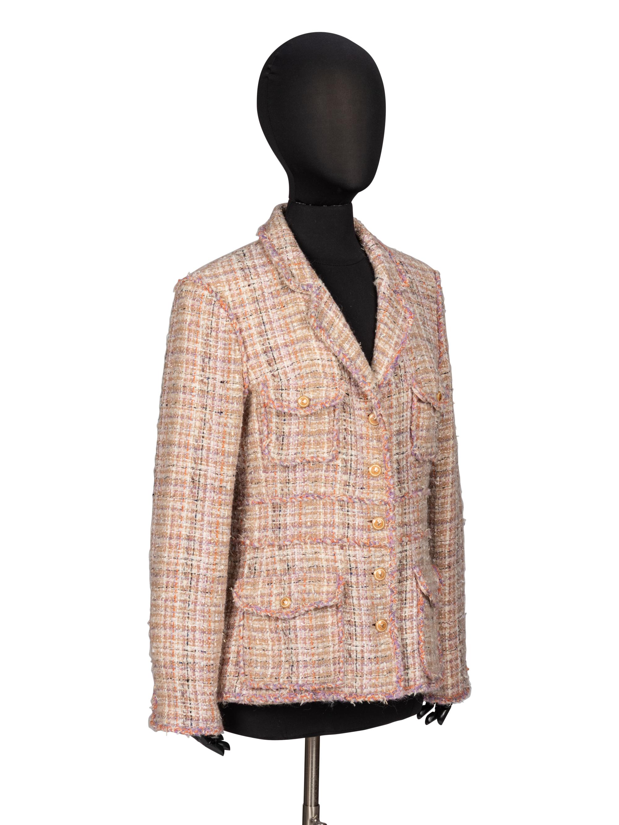 Chanel, Pastel Fantasy Tweed Jacket