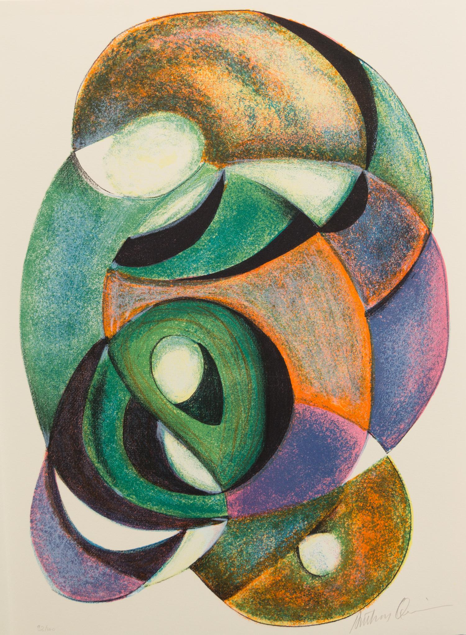 Anthony Quinn, (Mexican/American, 1915-2001), The Great Spirit, 1986 (The complete portfolio, comprising ten lithographs printed in col