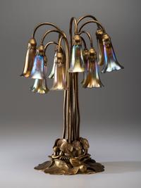 Ten-Light Lily Lamp