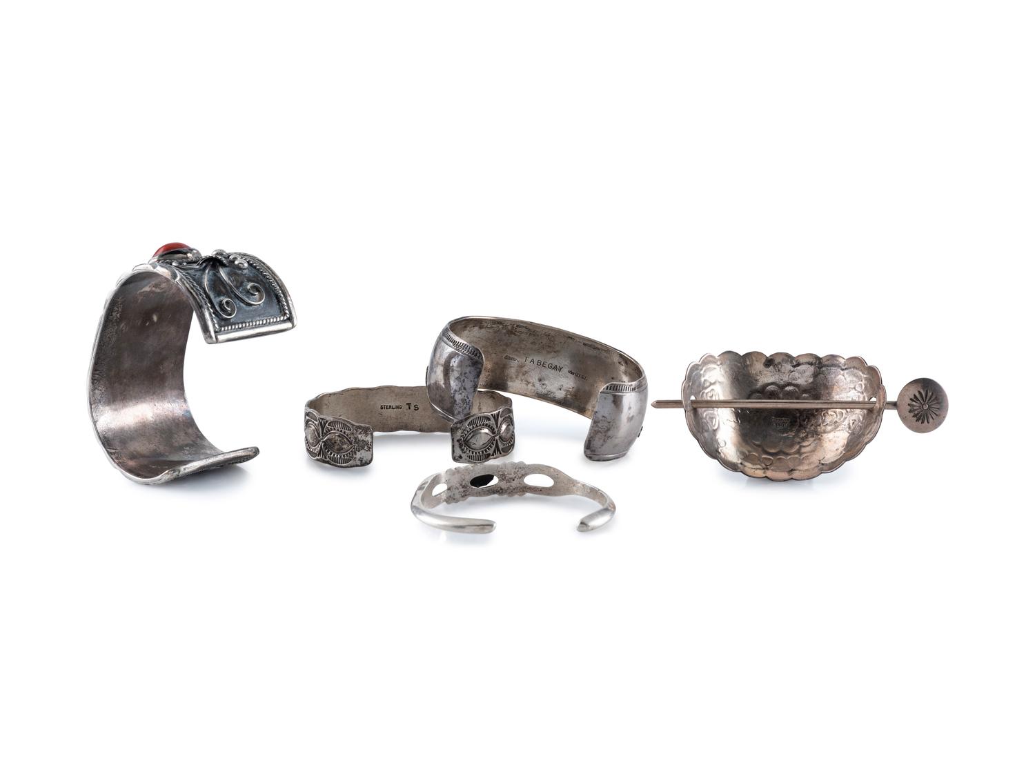 Navajo Cuff Bracelets AND Barrette