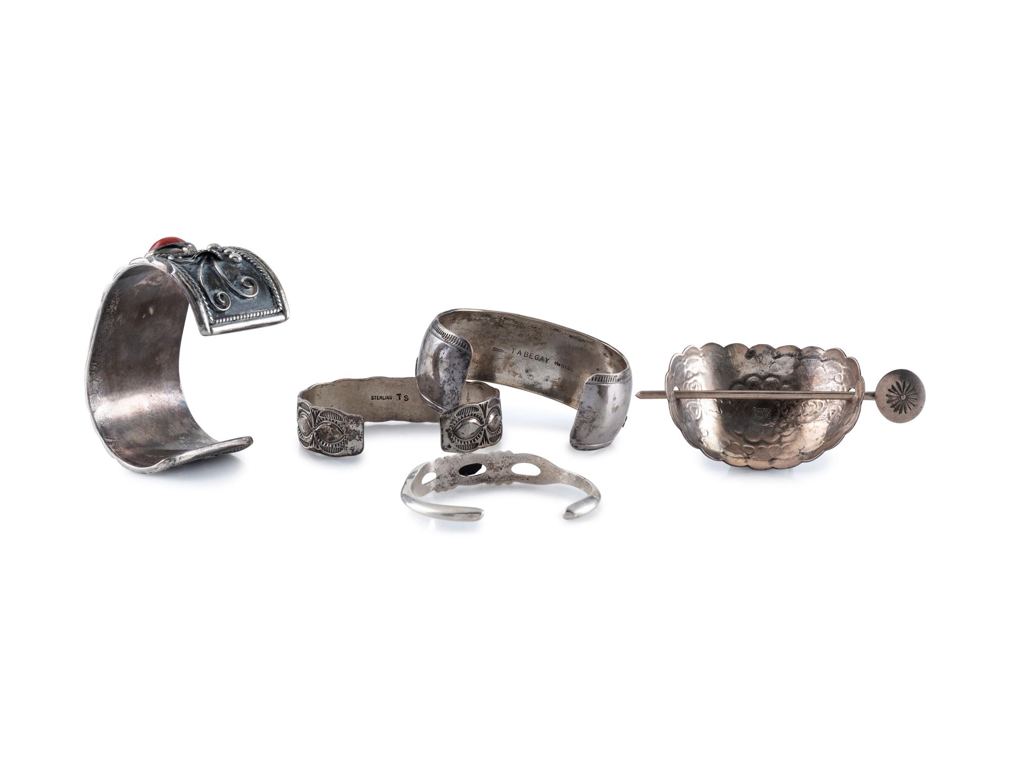 Navajo Cuff Bracelets AND Barrette