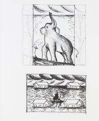 BROWN, ROGER. Sketchbook 1982. NY, 1983. Signed. Limited.