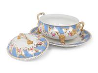 A Group of English Porcelain Tableware