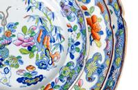 A Mason’s Bamboo Ironstone Dinner Service