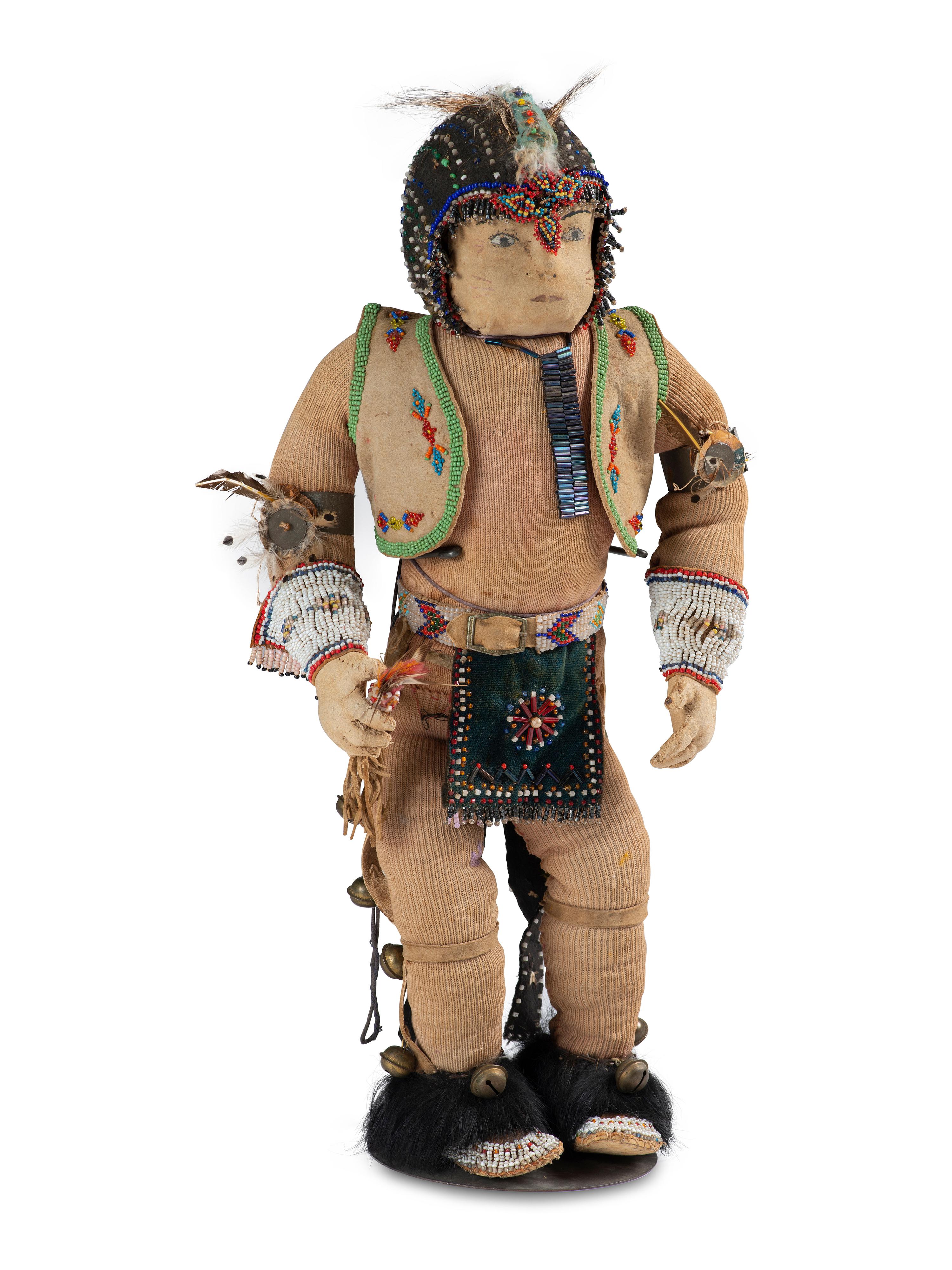 Comanche Beaded Doll, Award Winner at Anadarko Fair