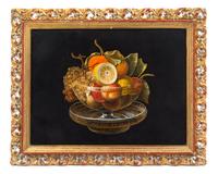 An Italian Micromosaic Plaque Height 6 1/4 x width 8 3/4 inches. — LATE 19TH CENTURY