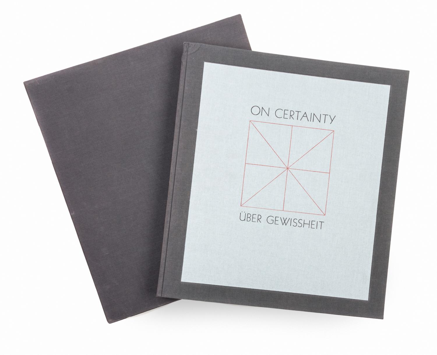 WITTGENSTEIN, LUDWIG On Certainty, 1991. Limited