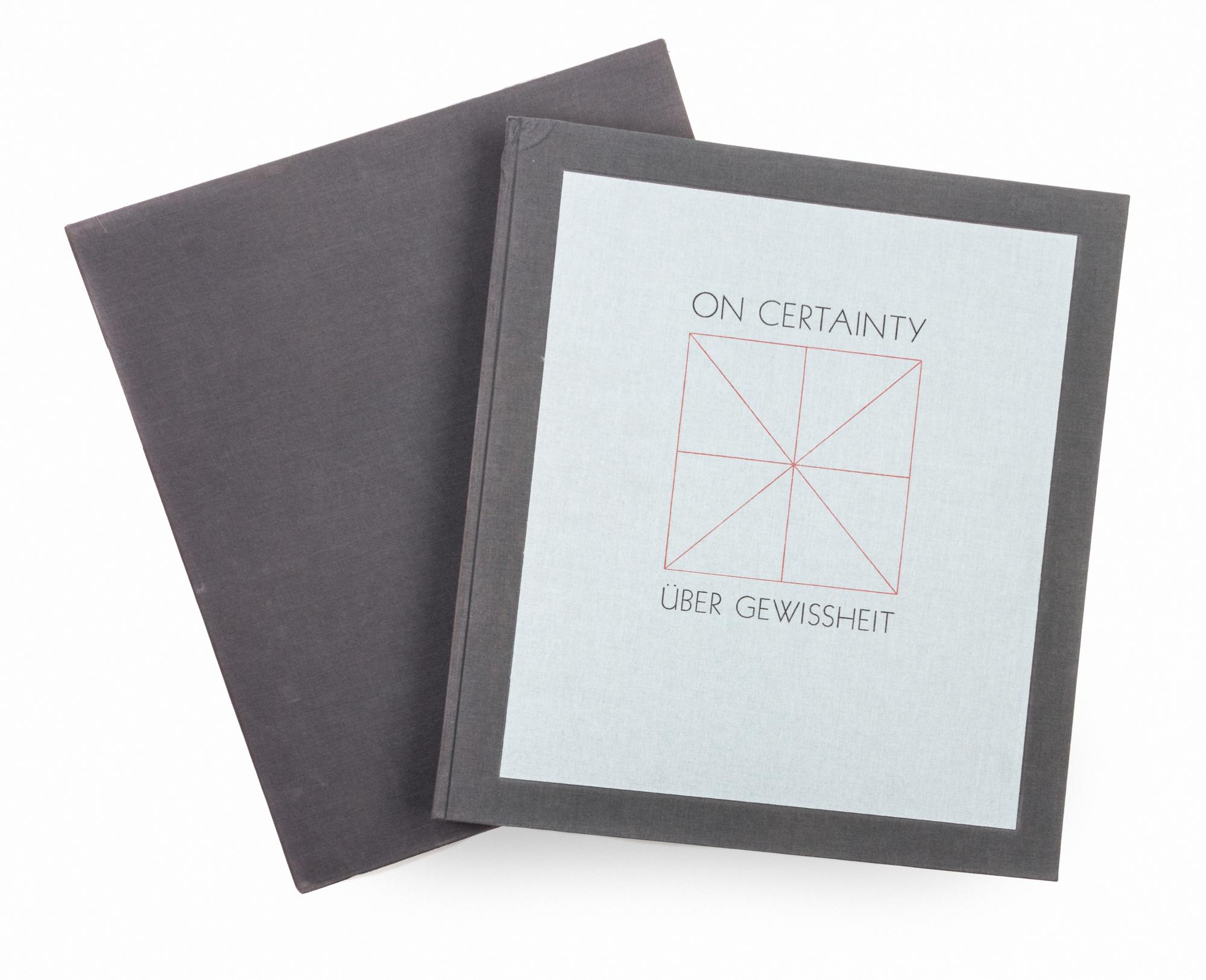 WITTGENSTEIN, LUDWIG On Certainty, 1991. Limited
