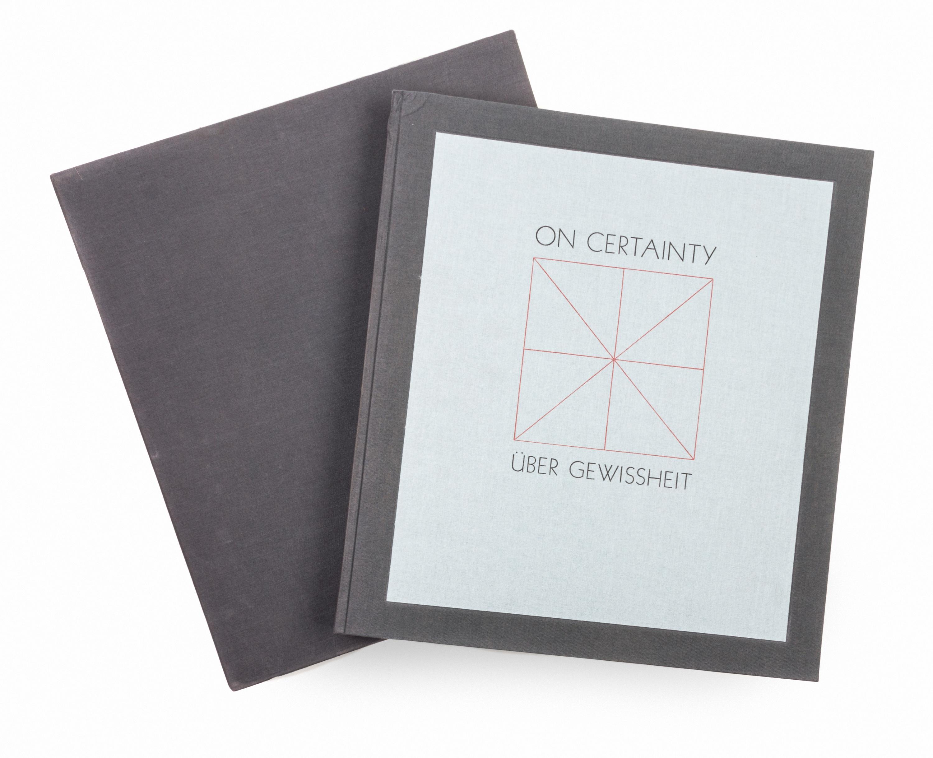 WITTGENSTEIN, LUDWIG On Certainty, 1991. Limited