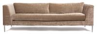 A Contemporary Sofa Height 27 1/4 x width 88 1/2 x depth 35 1/2 inches. — 20TH CENTURY