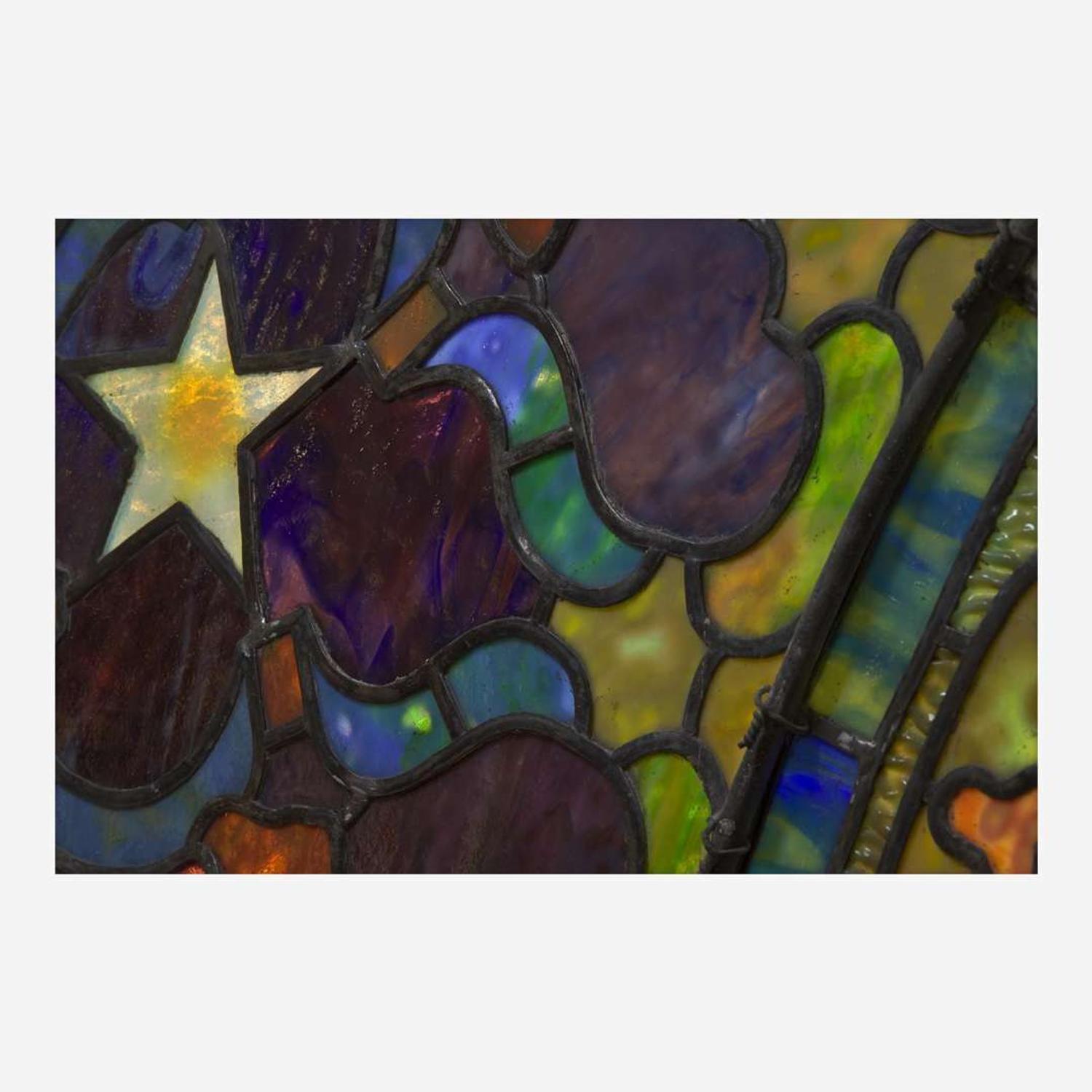 Tiffany Studios (American, active 1878-1932) Rose Window for St. Paul's Presbyterian, Philadelphia, Pennsylvania, circa 1905