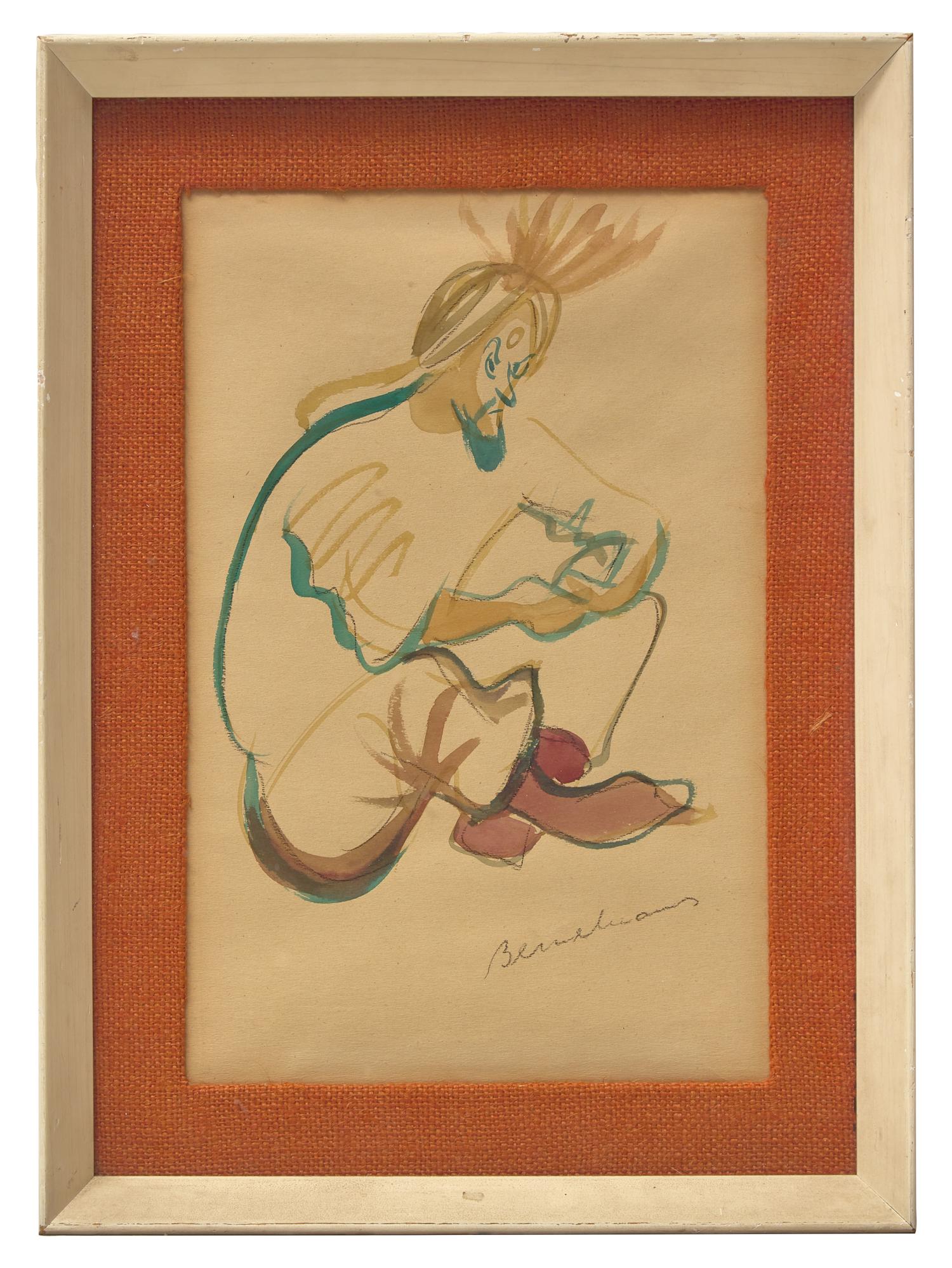 Untitled (Man Sitting Cross-Legged)