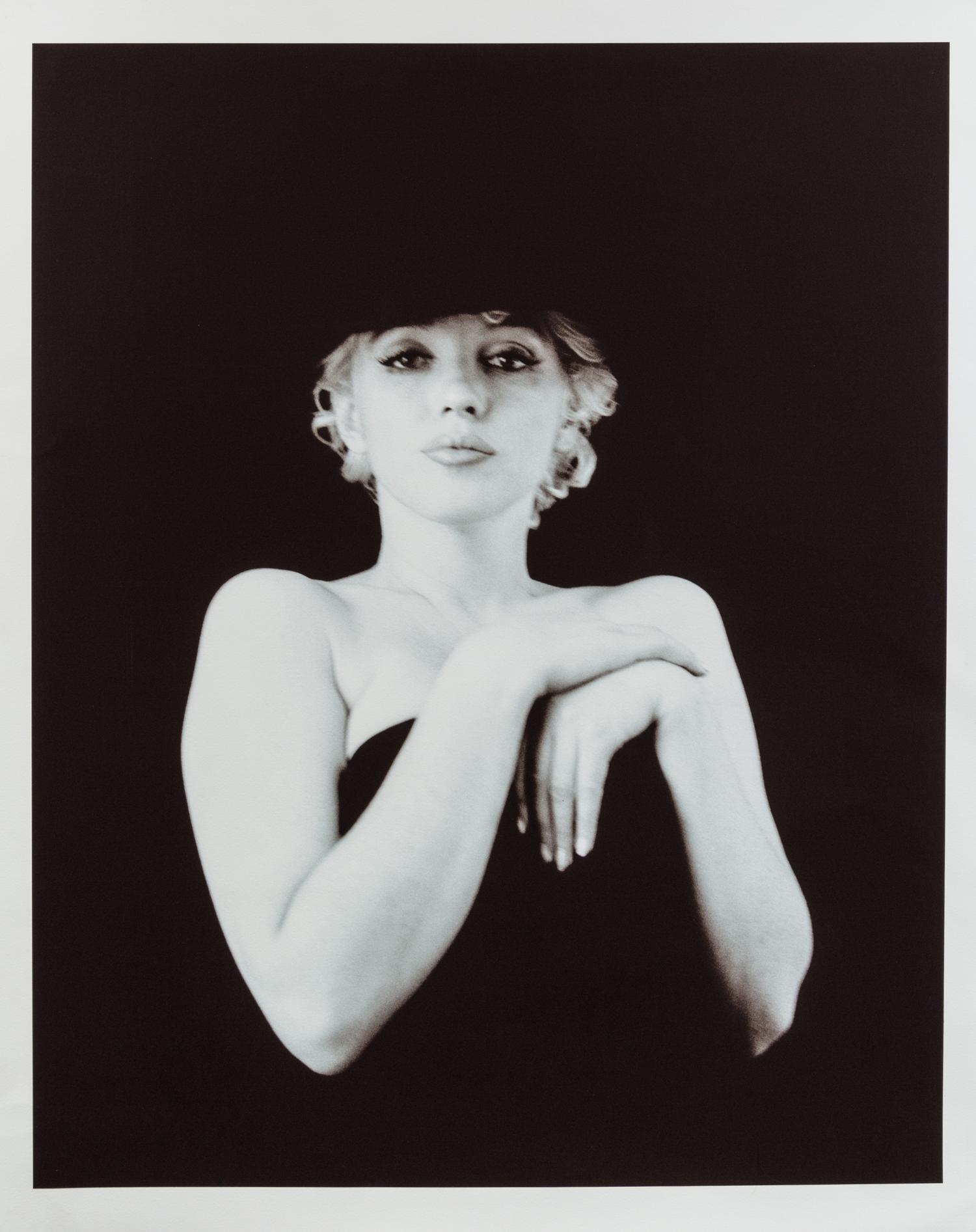 Milton H. Greene, (American, 1922-1985), Marilyn Monroe (#281 from Black Sitting), 1956