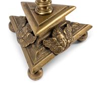 A Pair of Continental Brass Prickets