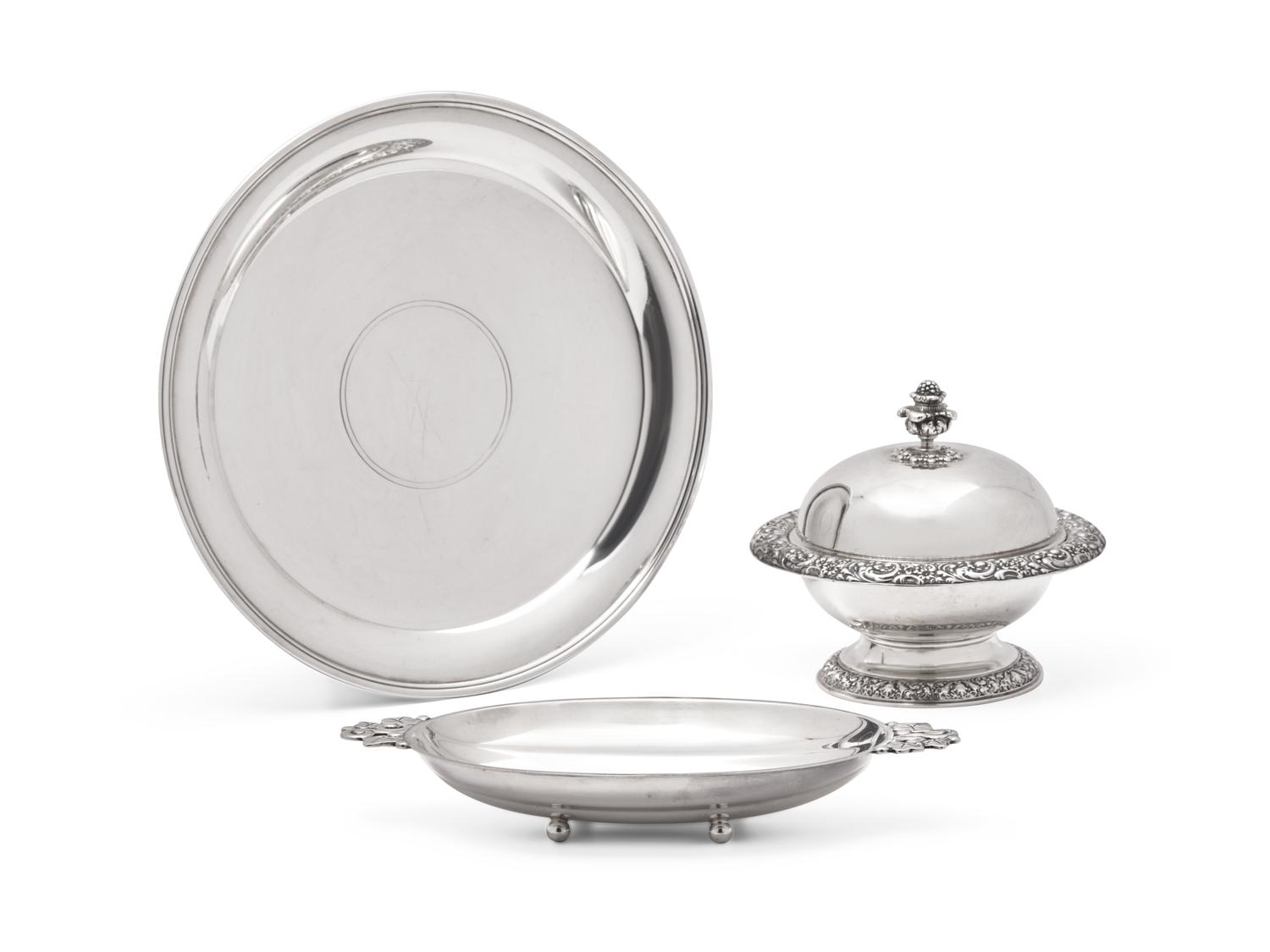 A Group of Tiffany & Co. Sterling Silver Tablewares