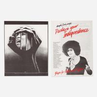 [Posters] [Davis, Angela] Group of 2 Angela Davis Posters