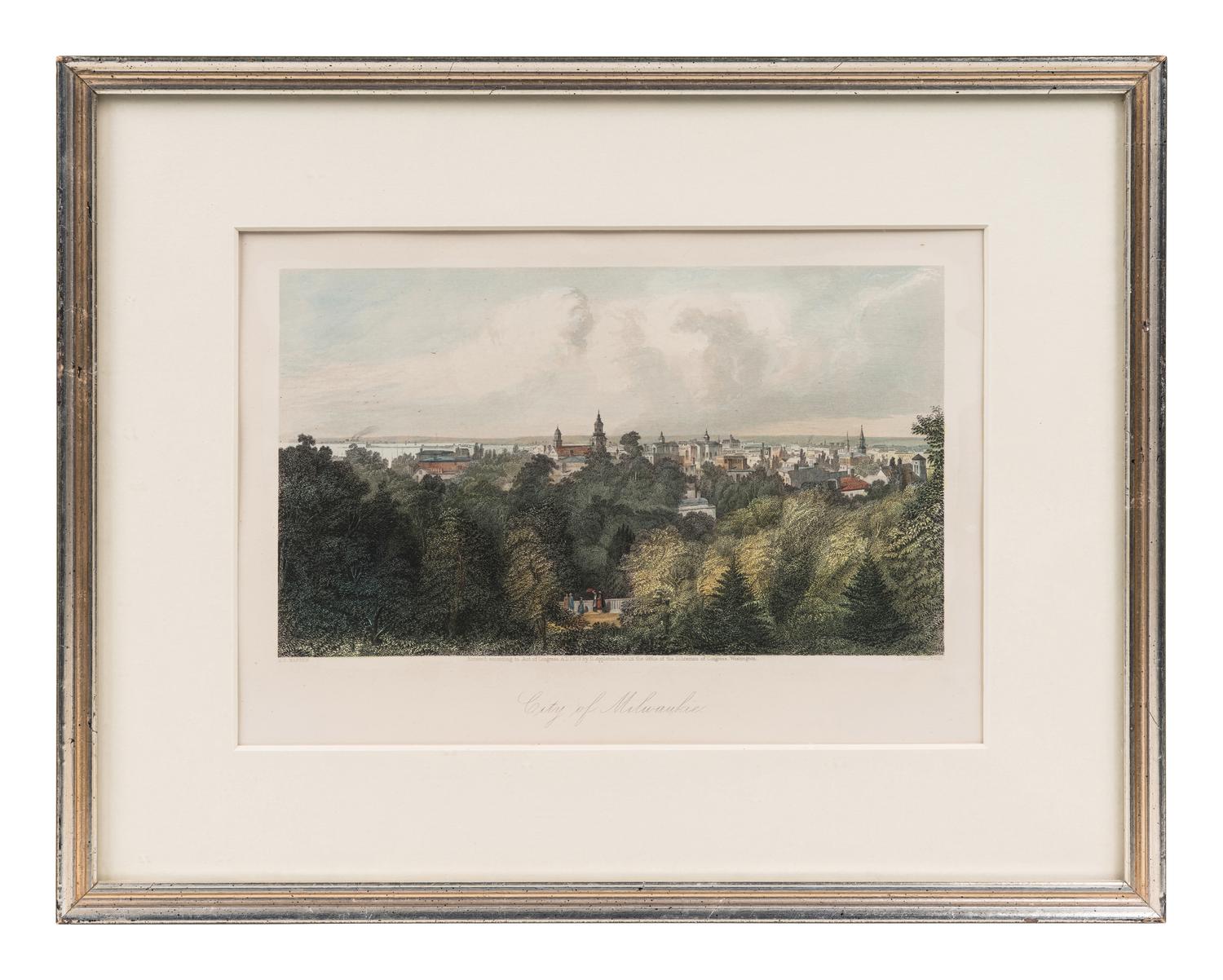 [MILWAUKEE]. A group of 6 prints, comprising: