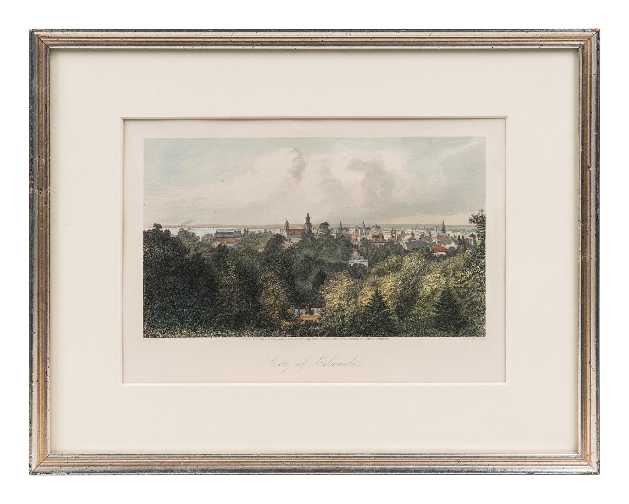 [MILWAUKEE]. A group of 6 prints, comprising: