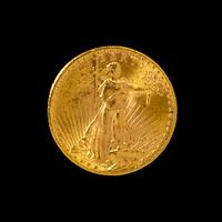 A United States 1927 Saint-Gaudens $20 Gold Coin