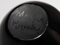 Blackware Pottery Bowl, 1956-1965
