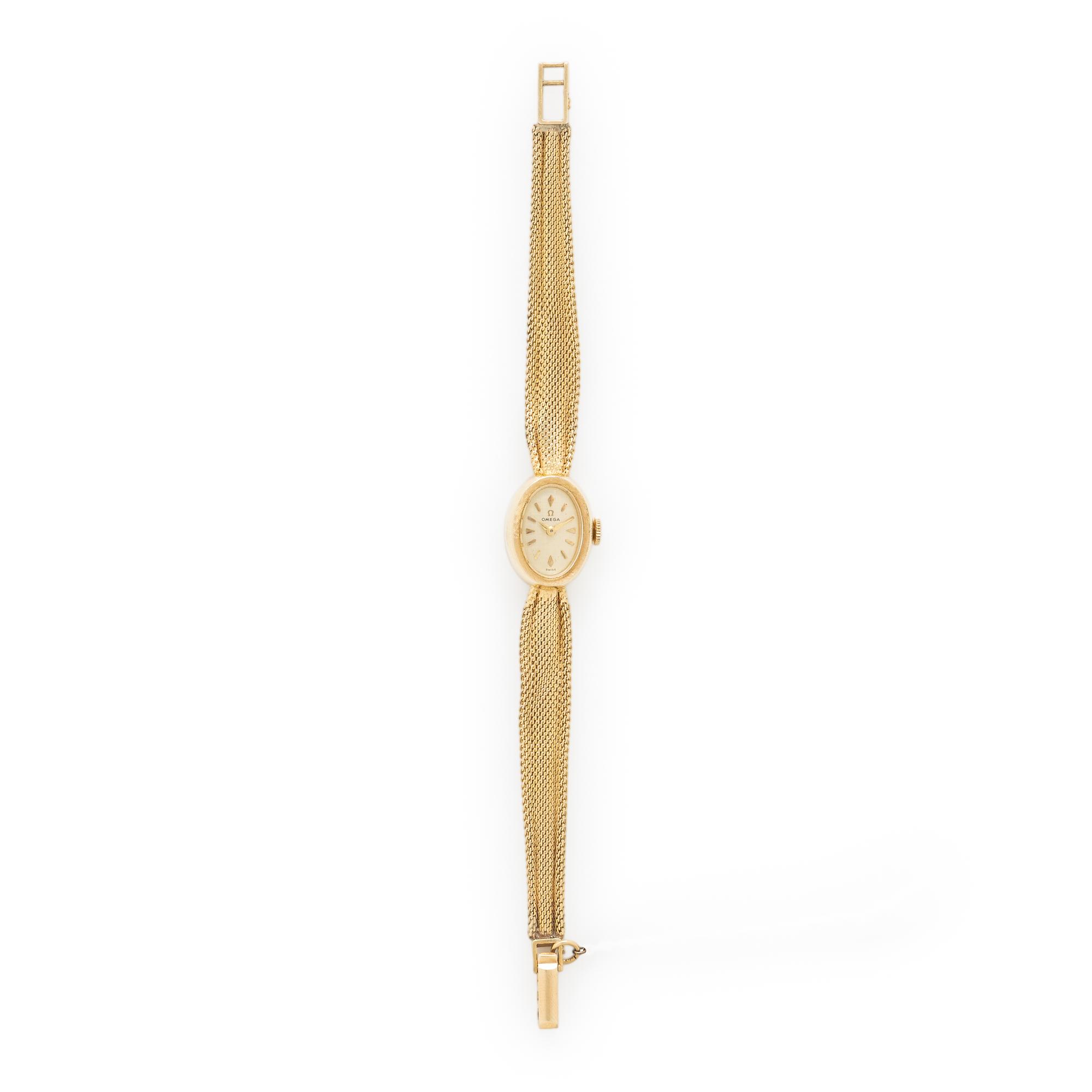 Omega, Yellow Gold Watch
