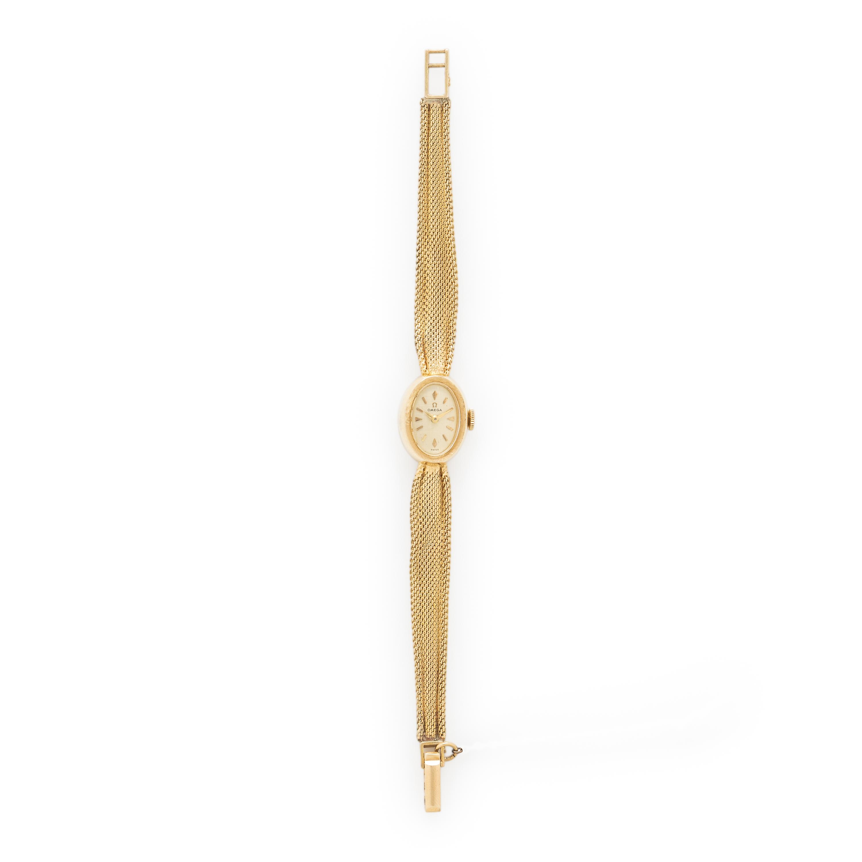 Omega, Yellow Gold Watch