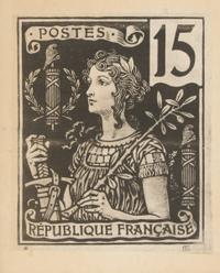 Eugene Grasset, (French, 1841-1917), Republique Francaise, 1885