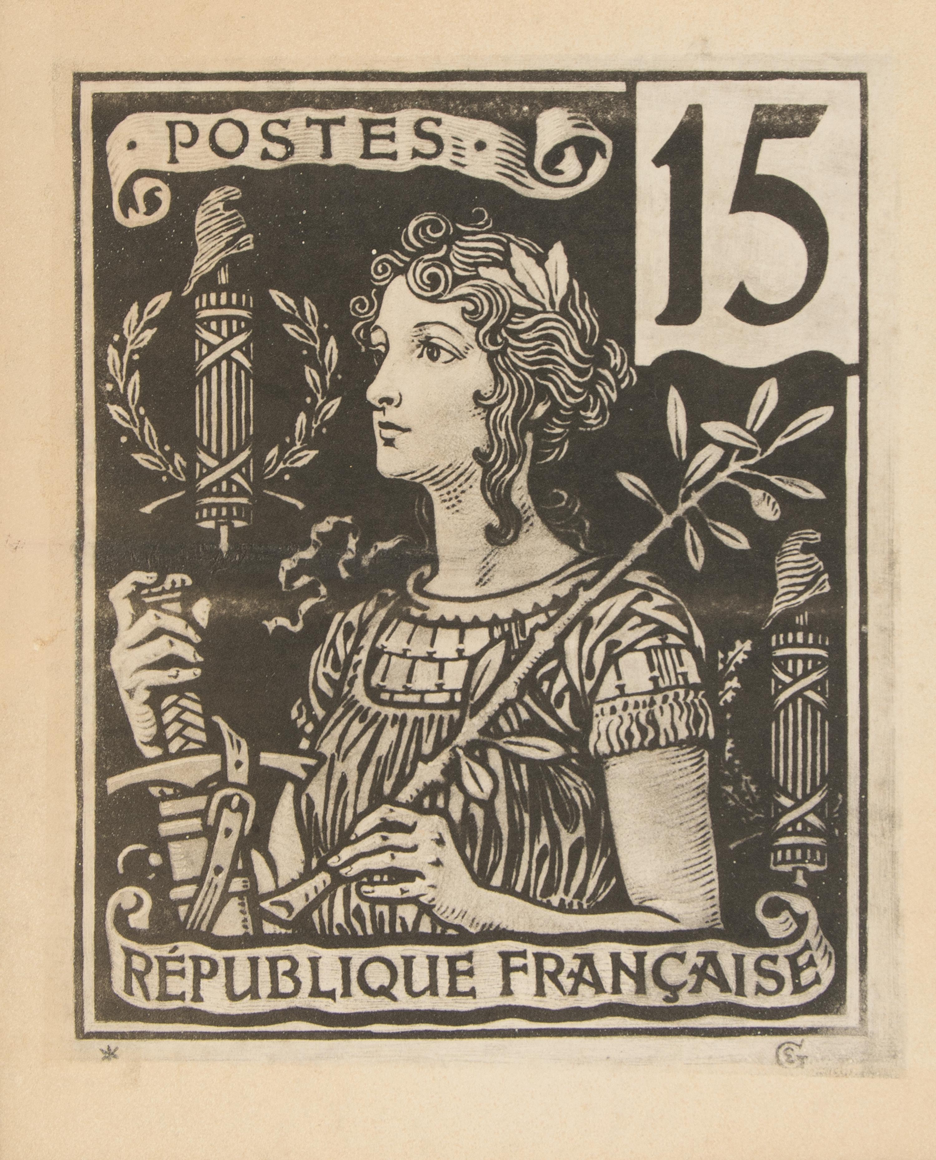 Eugene Grasset, (French, 1841-1917), Republique Francaise, 1885