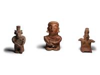 Eight Jalisco Terracotta Figures