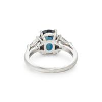 SAPPHIRE AND DIAMOND RING