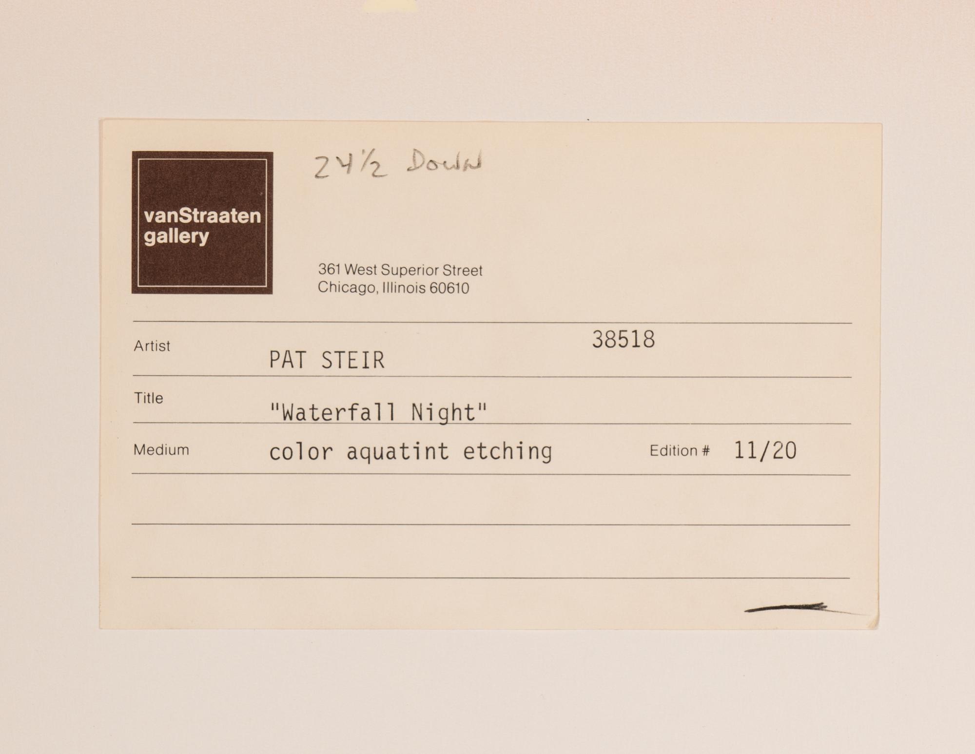 Waterfall Night , 1988