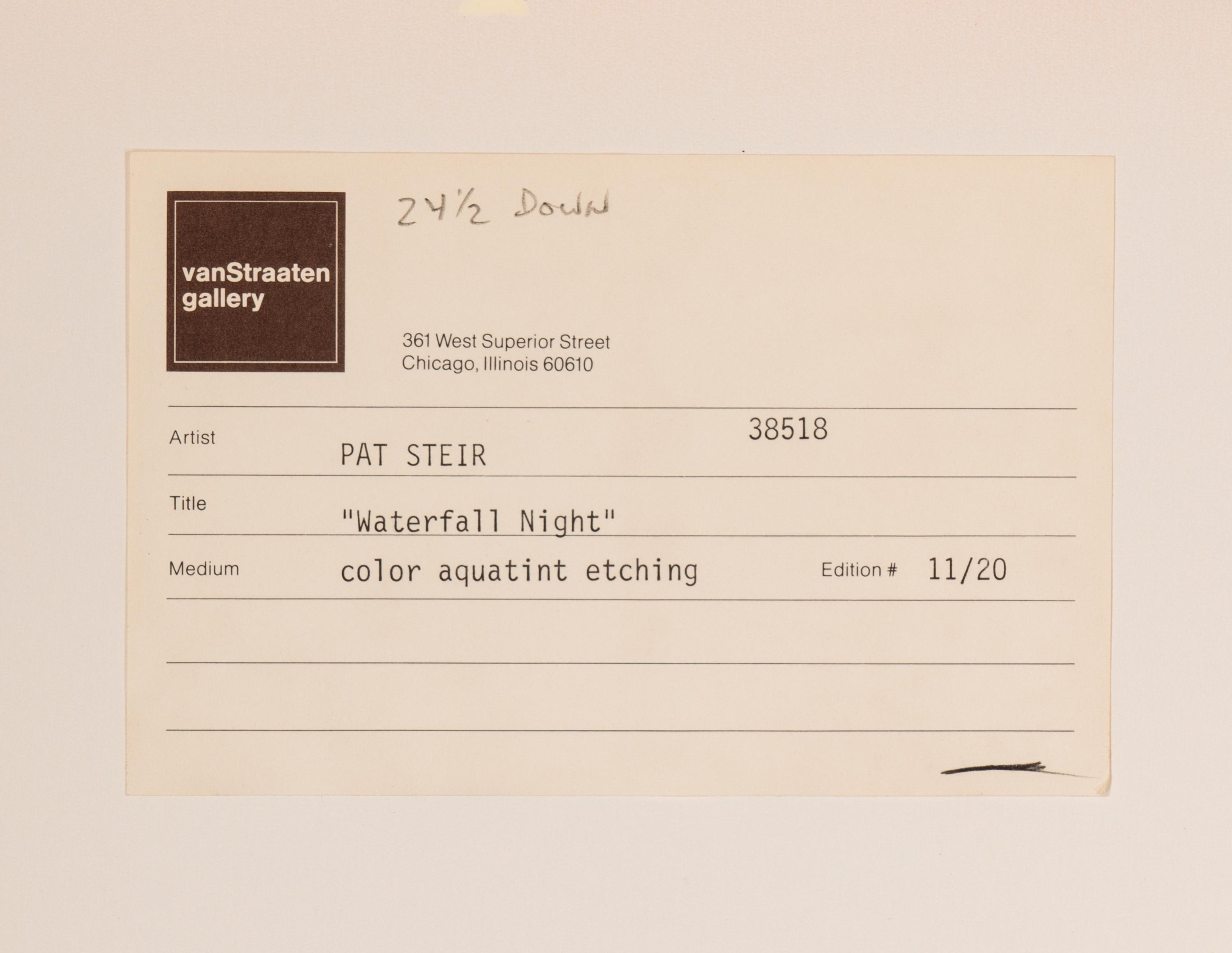 Waterfall Night , 1988