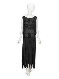 Attributed to Madeleine Vionnet, "Little Horses" Beaded Dress, 1920's