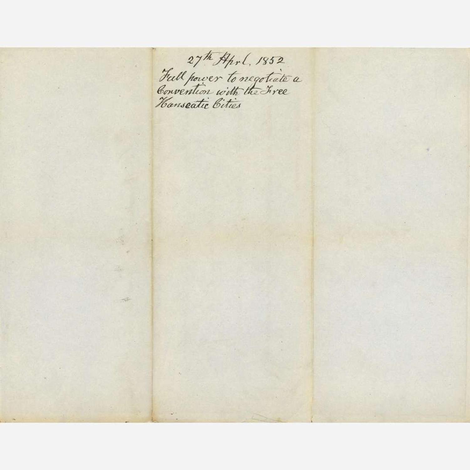 [Presidential] Van Buren, Martin, and John Tyler and Millard Fillmore Group of 3 Signed Documents
