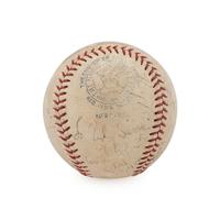 A 1934 Washington Senators Team Signed Autograph Baseball (Beckett Authentication Services)