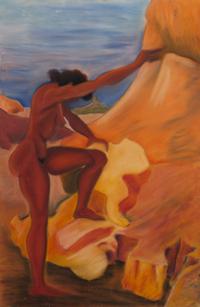 Beni Kosh (Charles Elmer Harris), (American, 1917-1993), Nudes (four works)