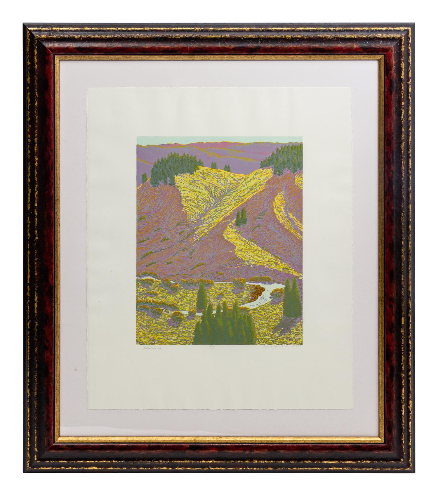 A Group of Four Russell Hamilton Monotypes
