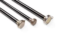 Three Continental Pocket Watch Mounted System Walking Sticks