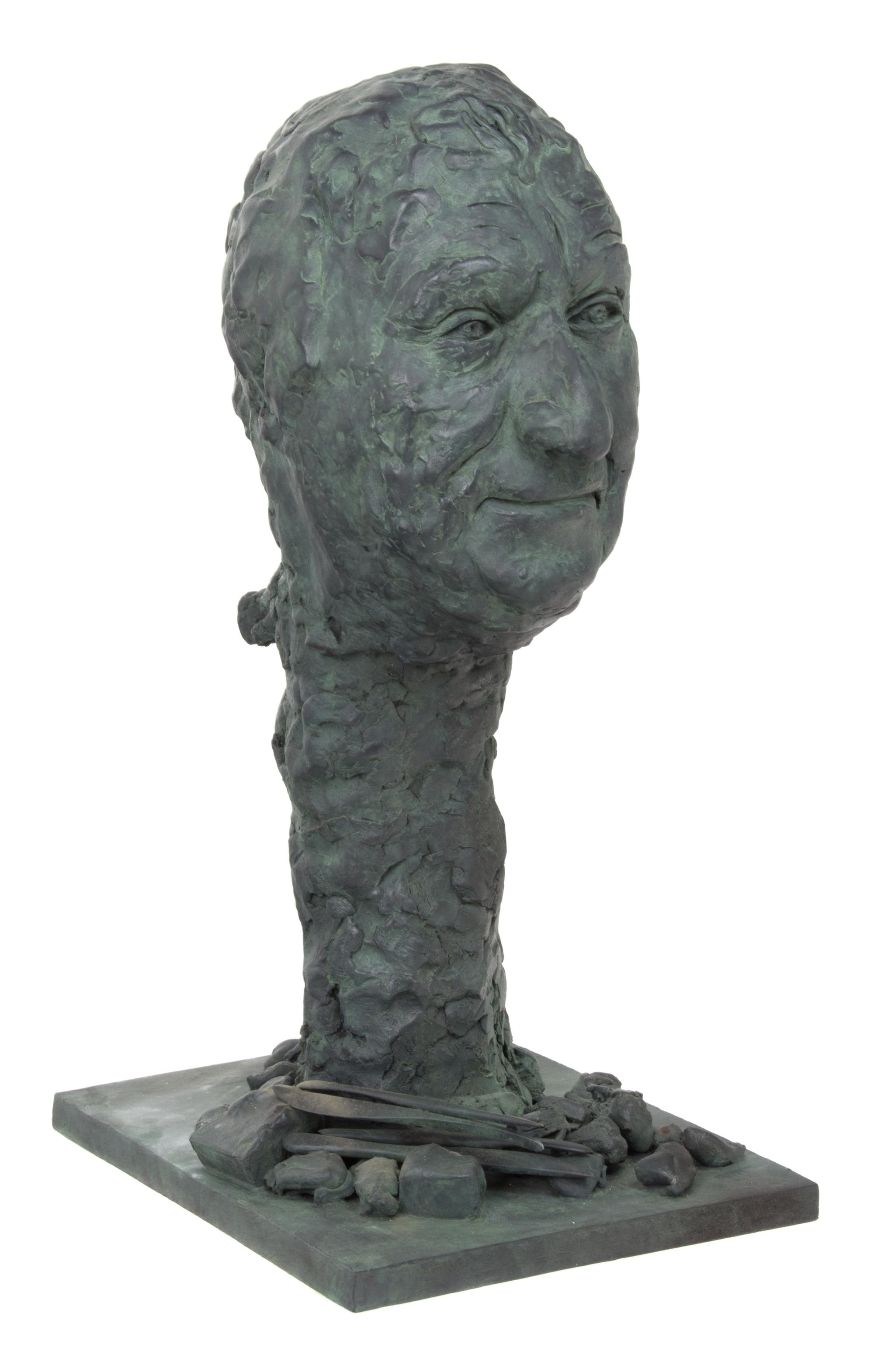 Attributed to Olga Hirshhorn, (American, 1920-2015), Bust of Joe Hirshhorn