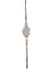 GIRARD PERREGAUX, PLATINUM AND DIAMOND WATCH
