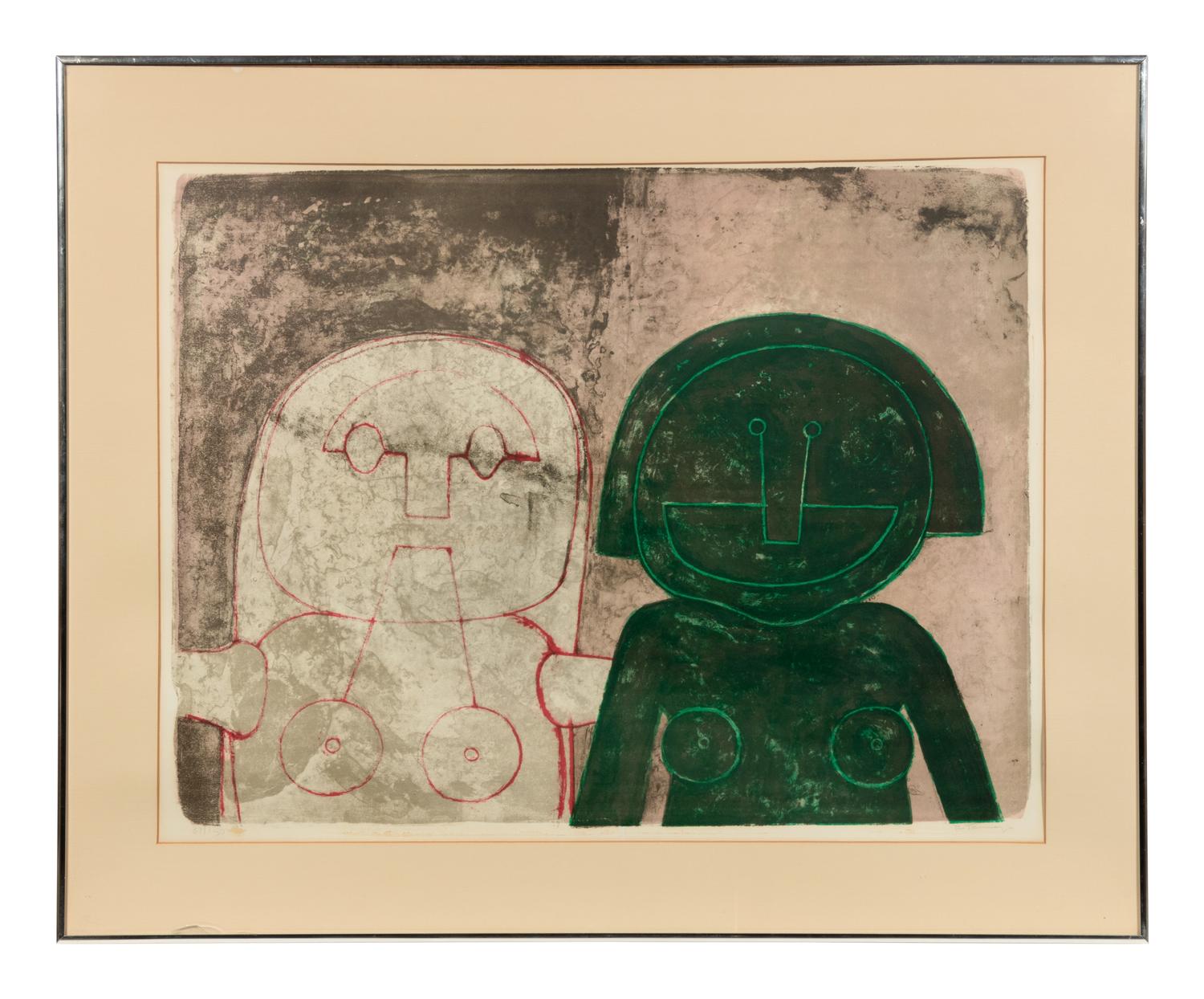 Dos Cabezas de Mujer (from Mujeres )