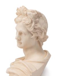 An Italian Marble Bust of Apollo