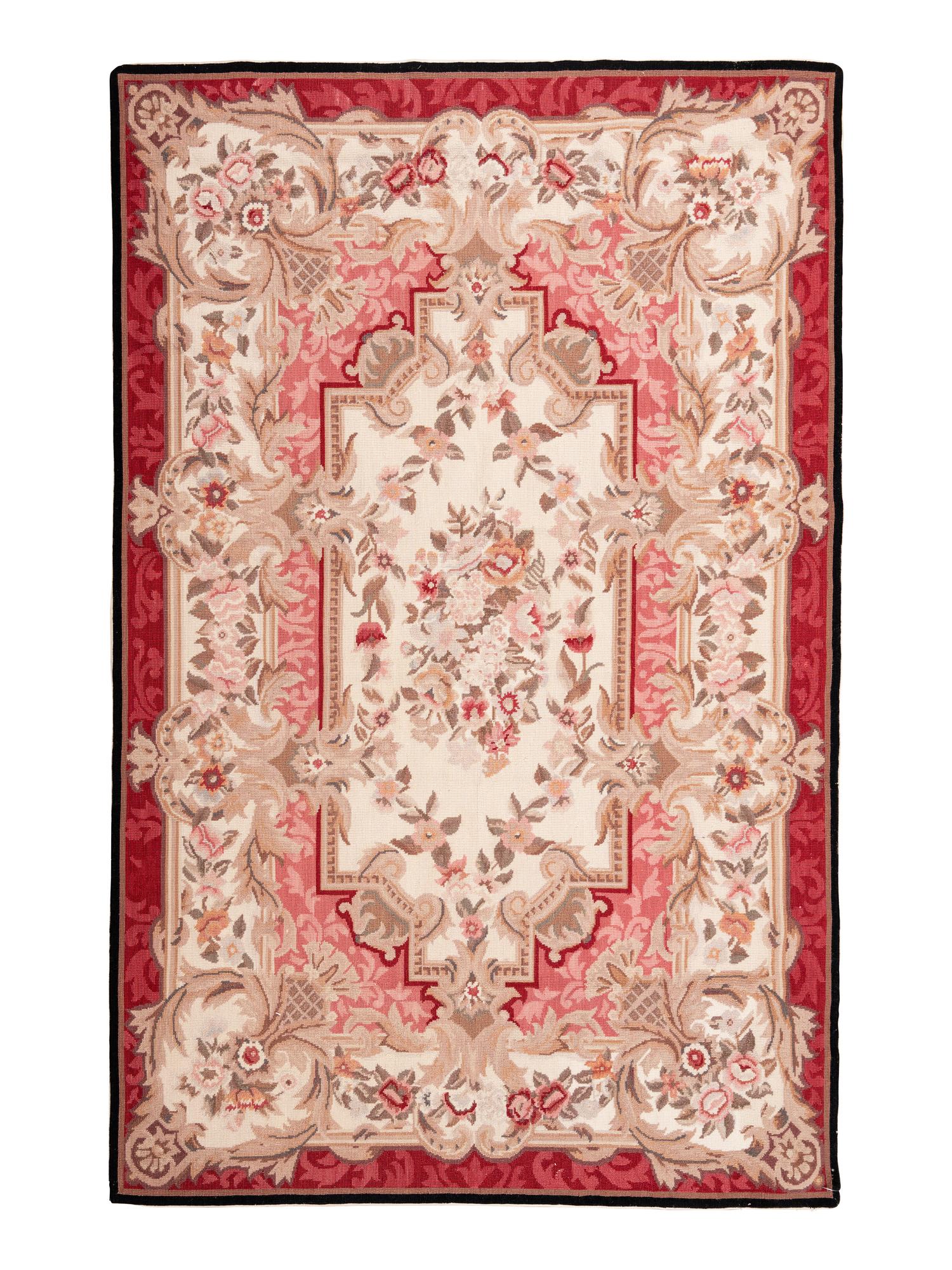 An Aubusson Style Wool Rug