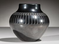 Blackware Pottery Jar May 1962