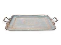 An English Silver-Plate Tray