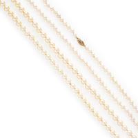 Two Cultured Pearl Necklaces